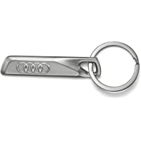 Audi 3181500400 Llavero de Metal- Plateado